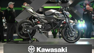 Kawasaki Electric Bike Prototype Makes An Appearance At Intermot 2022