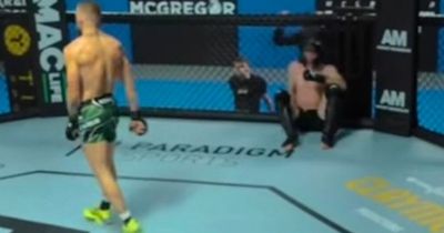Truth behind Conor McGregor's sparring clip which shows him dropping rival