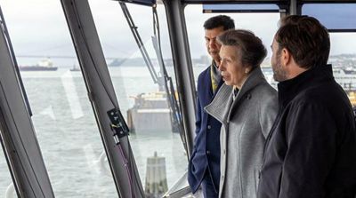 Princess Anne Takes the Staten Island Ferry to Manhattan