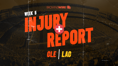 Browns list 5 players on initial injury report for Chargers week