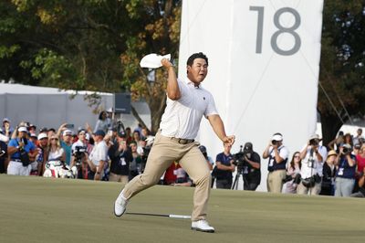 Two weeks after Presidents Cup, Tom Kim admits he still watches the video of his amazing putt
