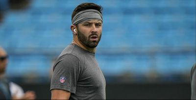 Panthers QB Baker Mayfield gets snappy in response to question about batted balls