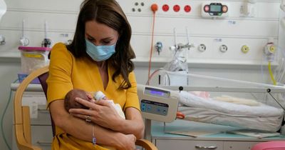 Kate Middleton holds tiny premature baby in touching moment during hospital visit