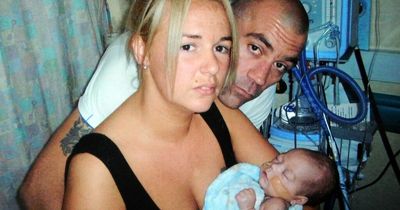Dad whose cold sore kiss killed baby son spiralled into drugs before attack on partner