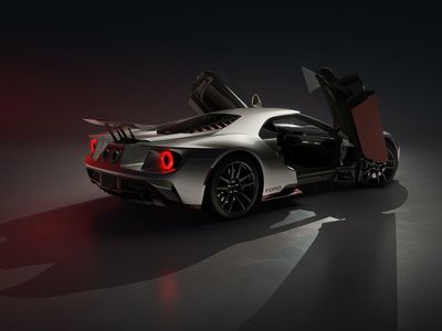 Ford Unveils Final GT Supercar Honoring 2016 Le Mans Win, 1966 Podium Sweep Depicted In 'Ford v Ferrari'