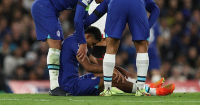 Graham Potter handed huge Chelsea setback as Wesley Fofana limps off injured vs AC Milan