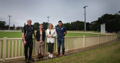 Take a look at the upgraded No 1 Sportsground