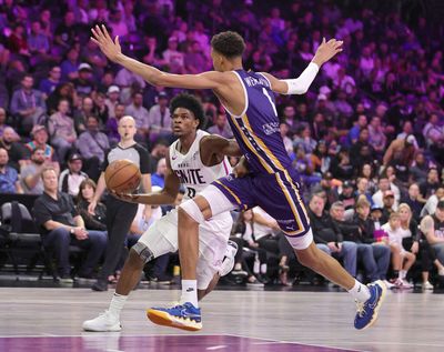 Scoot Henderson will always be in the shadow of Victor Wembanyama, but that’s not necessarily a bad thing