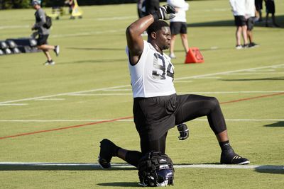 Jaguars DL Foley Fatukasi misses Wednesday practice with quad injury