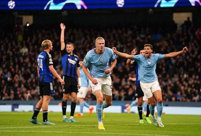 Erling Haaland helps himself to two goals as Manchester City crush FC Copenhagen