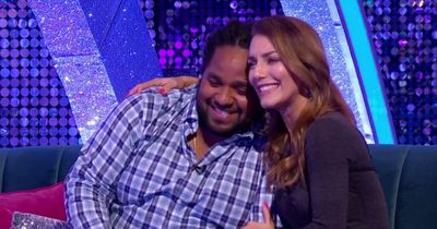 Strictly’s Hamza Yassin comforted by Jowita as he says worries he's ‘too big to dance’