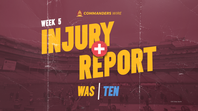 Titans vs. Commanders Week 5 injury report: Wednesday