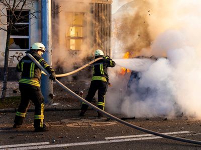 Russia-Ukraine war – live: ‘Putin is not joking’ about nuclear weapons, Biden warns