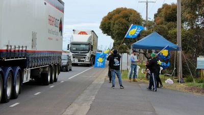 Dozens of workers continue strike at Melbourne plant, with natural gas producer warning supply may be curtailed