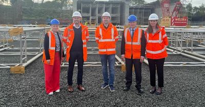 MSP visits rail team to learn more about new bridge at Ravenscraig