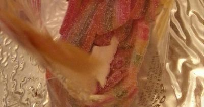 Woman 'furious' after nibbling on 'strange-looking' rubber object in packet of Haribo