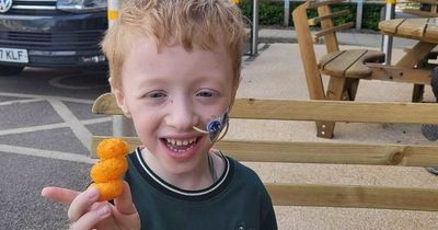 Archie, six, flies to US for treatment to stop his rare cancer returning