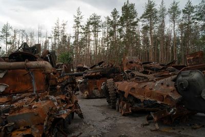 Russian rockets slam into Ukrainian city near nuclear plant