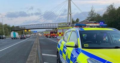 Emergency services share real reason for M50 traffic chaos as they clear crash