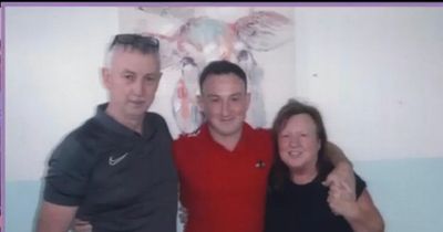 First picture of garda killer Aaron Brady behind bars as he welcomes his parents