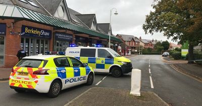 Police cordon off road after concerns for safety of woman