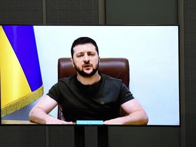 Fury at Ukraine leader's Australian speech