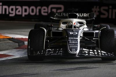 Gasly: Team agrees we made wrong F1 tyre call in Singapore GP