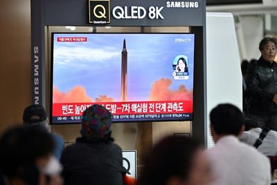 N.Korea fires missiles, flies warplanes as it blames US for 'escalation'