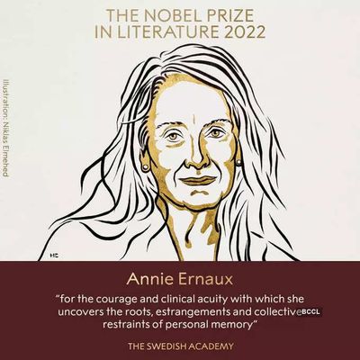 French author Annie Ernaux wins Nobel Prize in literature 2022