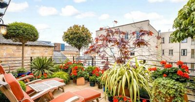 Glasgow property: Merchant City two level luxury apartment with roof terrace on sale for £220k