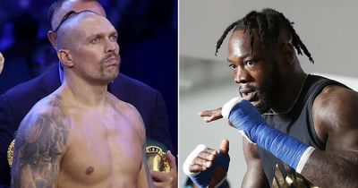 Deontay Wilder could come face-to-face with Oleksandr Usyk after next fight