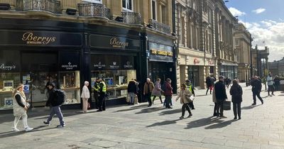 Why so many police officers are in Newcastle City Centre today - it's nothing to worry about