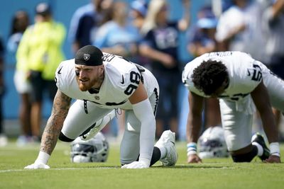 Raiders Maxx Crosby is NFL’s top run-stopping DE through 4 weeks