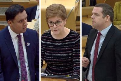 Douglas Ross accuses FM of trying to score 'political points' amid clash over A&E waiting times