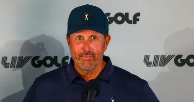 Phil Mickelson left with egg on his face over LIV ranking points comments