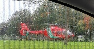 Person confirmed to have died after incident that saw air ambulance land in park