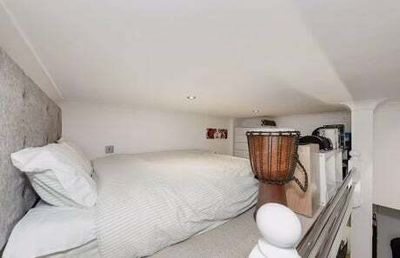 Hampstead flat with 1.5m bedroom ceiling on market for £300k