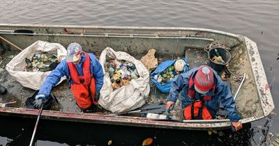 Box of creepy voodoo dolls pulled from Edinburgh river leaves clean-up workers stunned