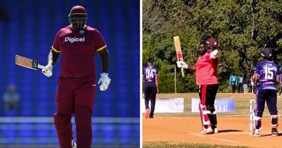 Giant West Indies star Rahkeem Cornwall scores 205* in T20 - running just five of them
