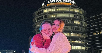 Lewis Capaldi spotted partying with American popstar Fletcher at Capitol Records HQ