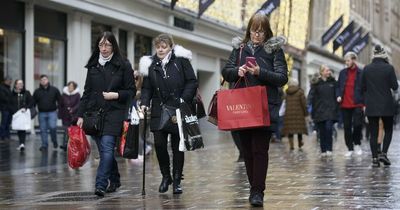 Scottish retail footfall gradually improves