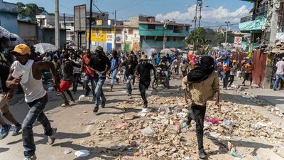 Haiti's gangs run the streets as fuel and water run low