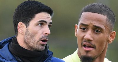 Arsenal news: Mikel Arteta admits William Saliba fear as Eddie Nketiah strikes again