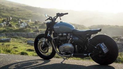 The JVB Bobber Is A Custom Streamlined Triumph Bonneville Bobber