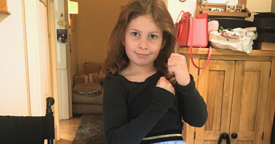 Little Scots girl left with one leg 8cm shorter undergoes gruelling surgery to stretch limb