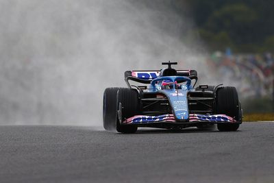 Japanese GP: Alonso fastest in wet first F1 practice at Suzuka