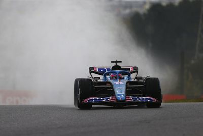 F1 Japanese GP: Alonso fastest in wet first practice at Suzuka