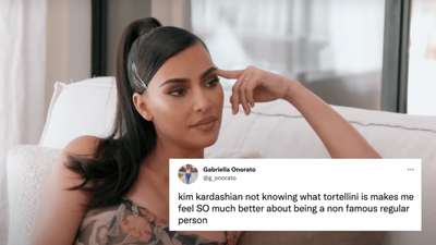 The Internet Is Boiling, Pan-Frying Steaming Kim K For Not Knowing What Tortellini Is