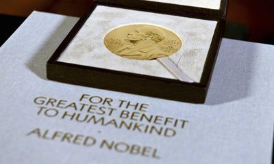 Nobel peace prize 2022 awarded to human rights campaigners in Ukraine, Russia and Belarus – as it happened