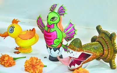 Watch | Eco-friendly golus handcrafted by kids